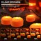 4 Pack Halloween LED Pumpkin Lights Battery Operated Halloween Decoration Lights with 2 Light Modes 4 Timer Setting Remorte Control for Party Pumpkin Decor
